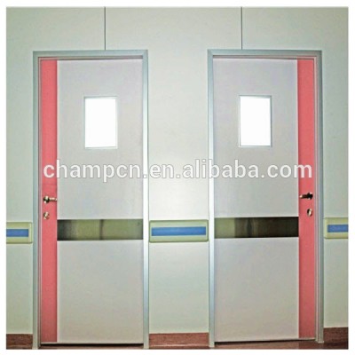 ZG 34 Eco-friendly school classrom door/ hospital door with vision panel