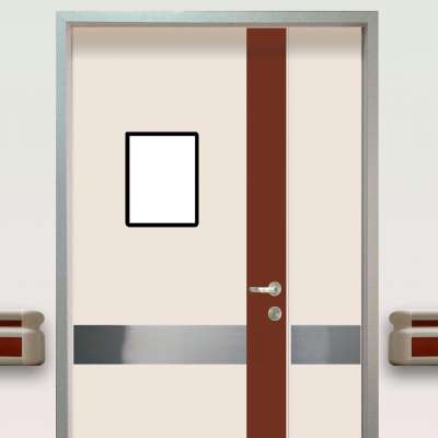 ZG 65 Customize clinic mother-son door double swing doors